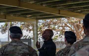 Kaleth O. Wright, Retired Chief Master Sgt. of the Air Force, Visits Vandenberg Space Force Base