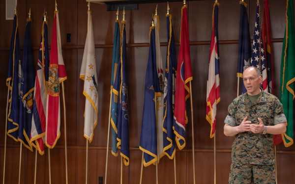 Maj. Gen. Jarrard Relinquishes Command of 4th Marine Division to Maj. Gen. Adams