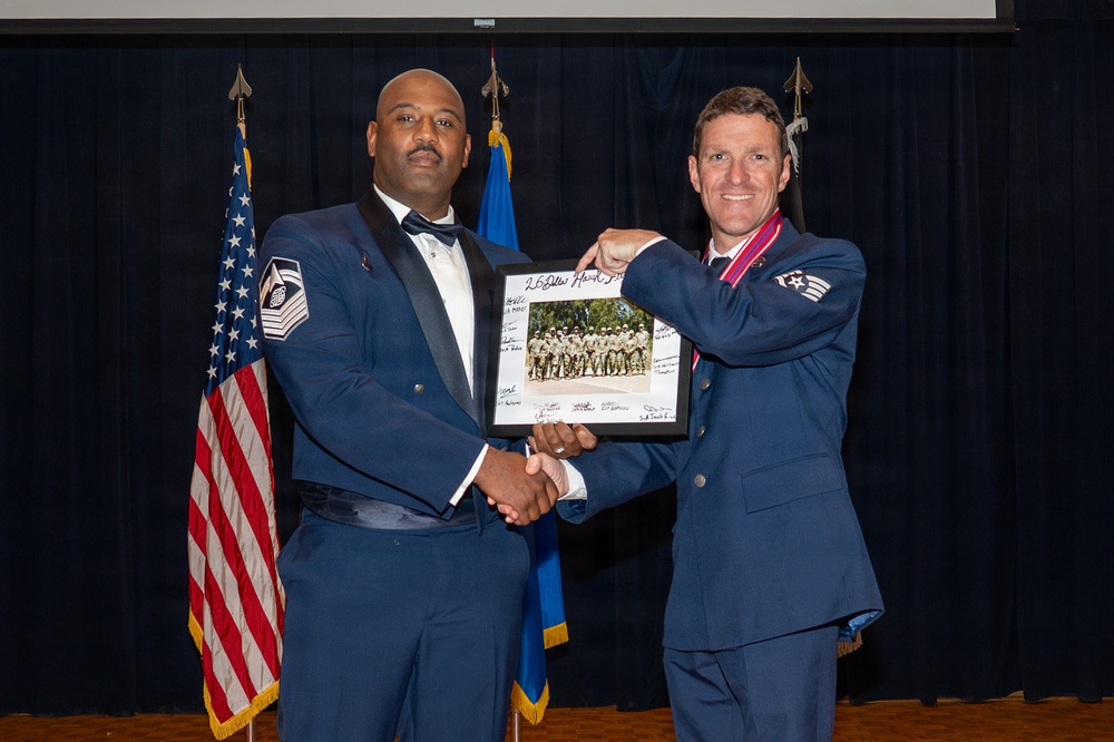 Kaleth O. Wright, 18th Chief Master Sergeant of the Air Force, Attends Vandenberg Airman Leadership School Graduation