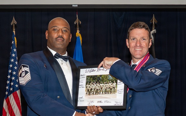 Kaleth O. Wright, 18th Chief Master Sergeant of the Air Force, Attends Vandenberg Airman Leadership School Graduation