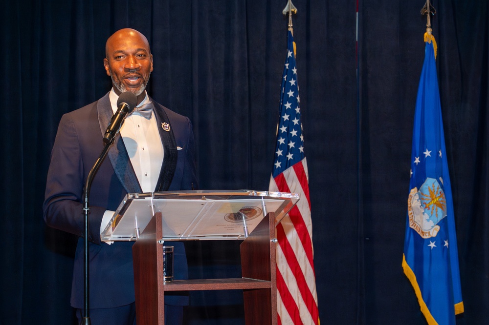Kaleth O. Wright, 18th Chief Master Sergeant of the Air Force, Attends Vandenberg Airman Leadership School Graduation