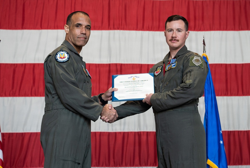 55th Fighter Squadron Pilots Earn Distinguished Flying Cross
