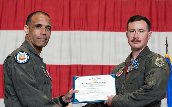 55th Fighter Squadron Pilots Earn Distinguished Flying Cross