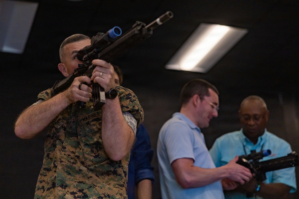 Johns Hopkins University – Applied Physics Lab Visits MCB Camp Lejeune