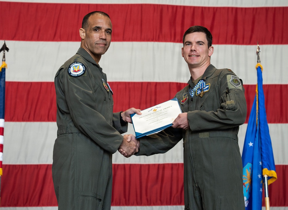 55th Fighter Squadron Pilots Earn Distinguished Flying Cross