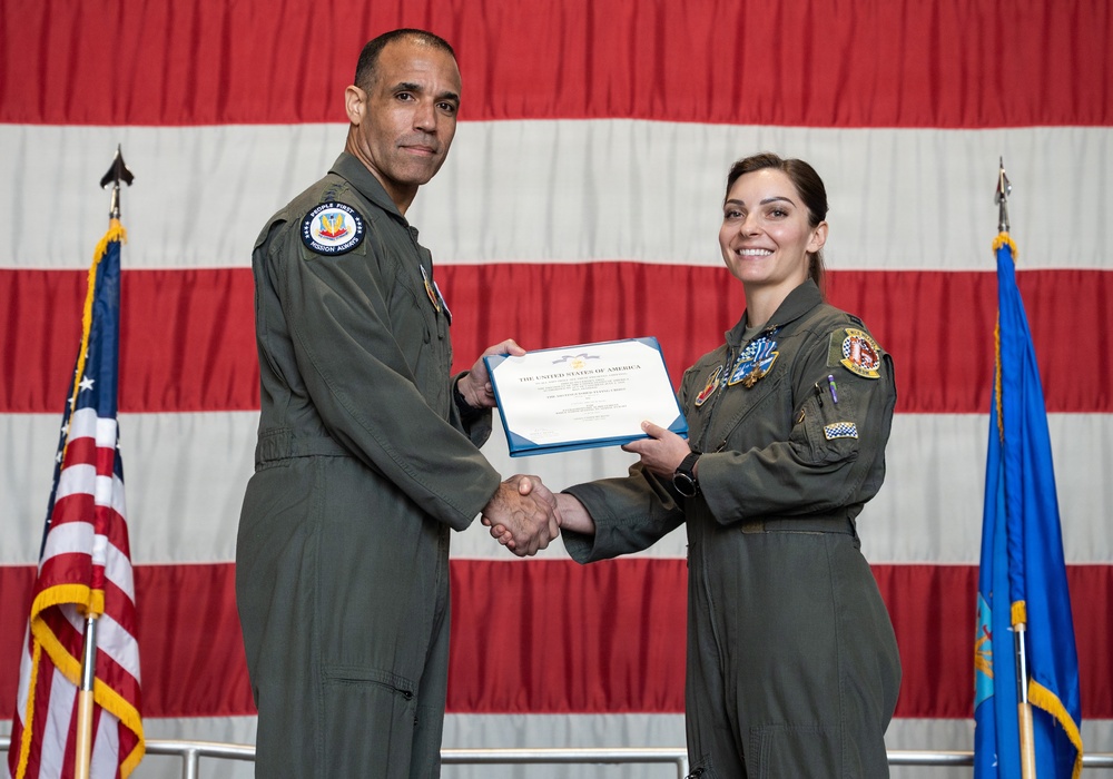 55th Fighter Squadron Pilots Earn Distinguished Flying Cross
