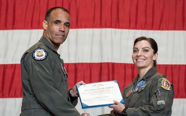 55th Fighter Squadron Pilots Earn Distinguished Flying Cross