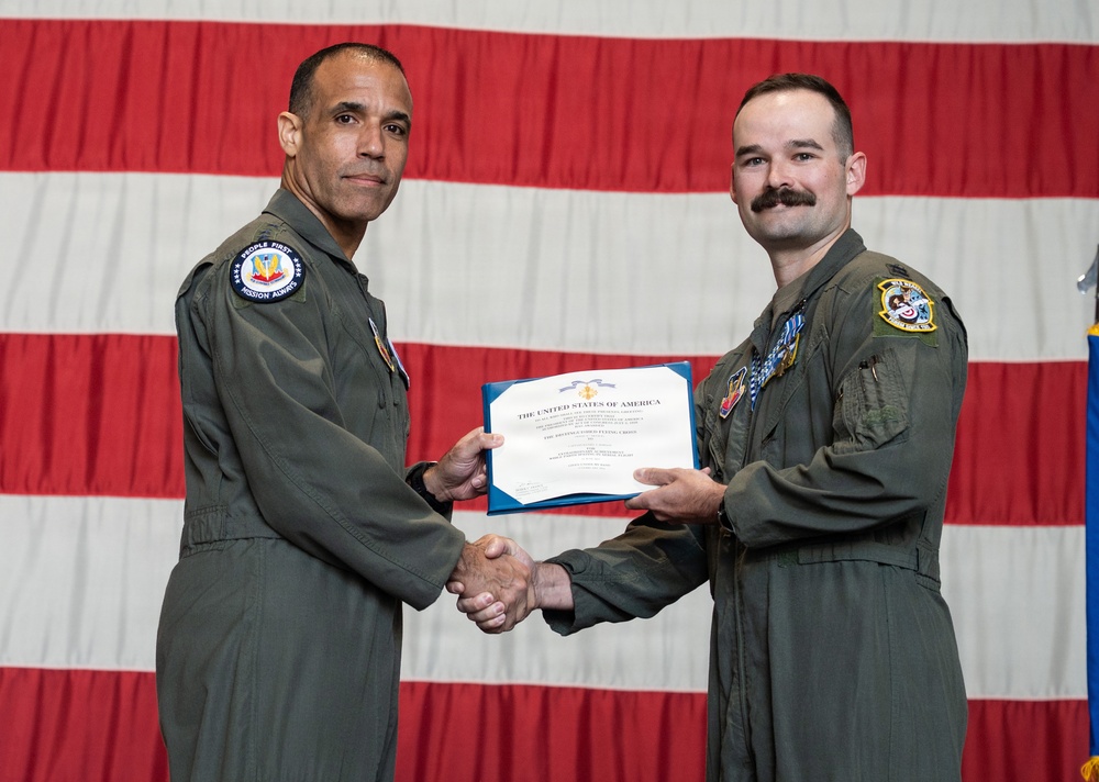 55th Fighter Squadron Pilots Earn Distinguished Flying Cross