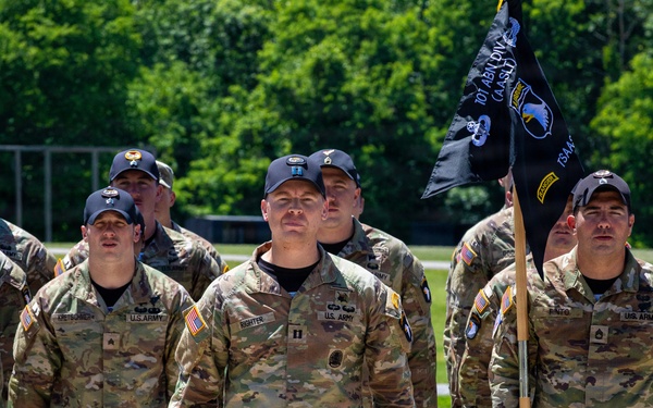 101st TSAAS Change of Command