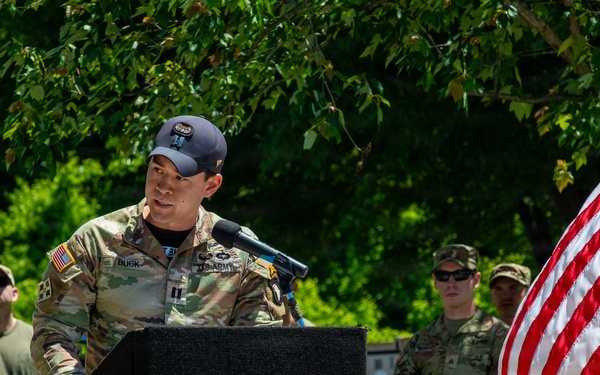 101st TSAAS Change of Command