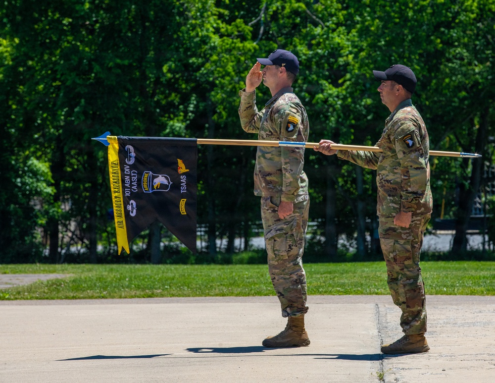 101st TSAAS Change of Command