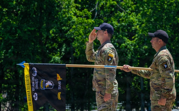 101st TSAAS Change of Command