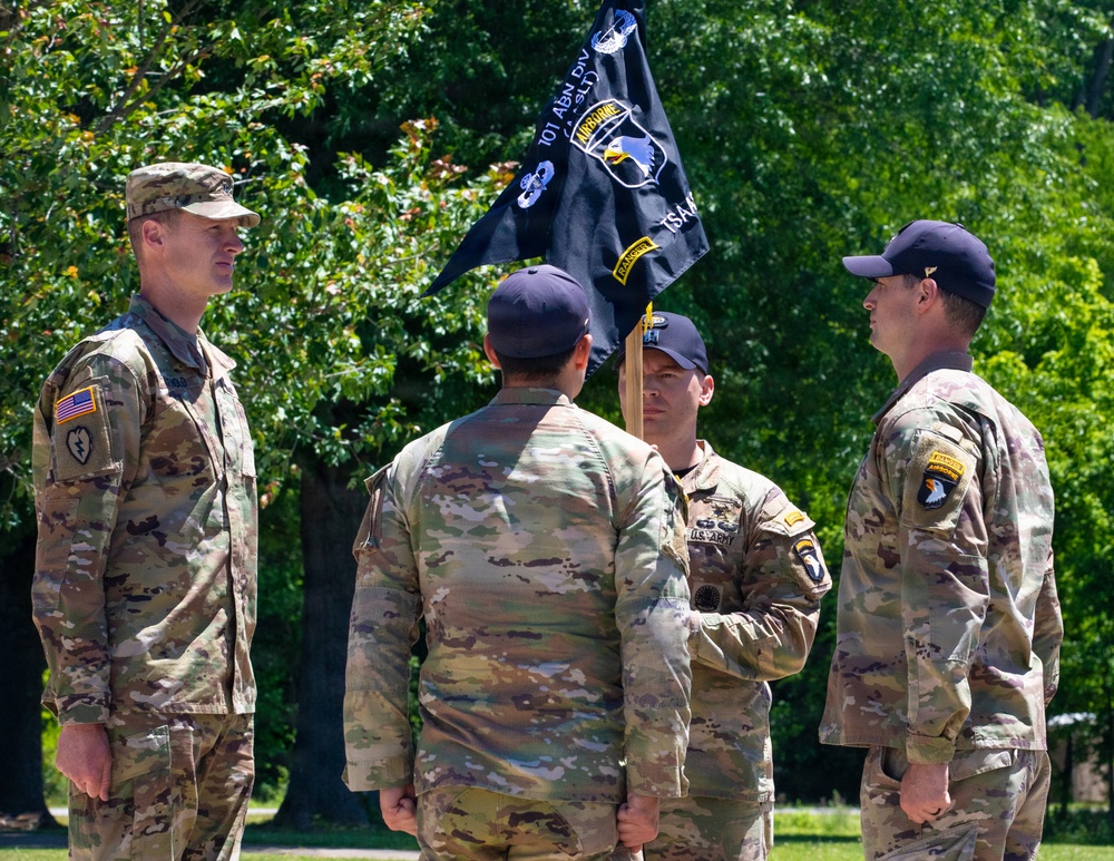 101st TSAAS Change of Command