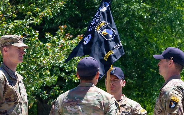 101st TSAAS Change of Command