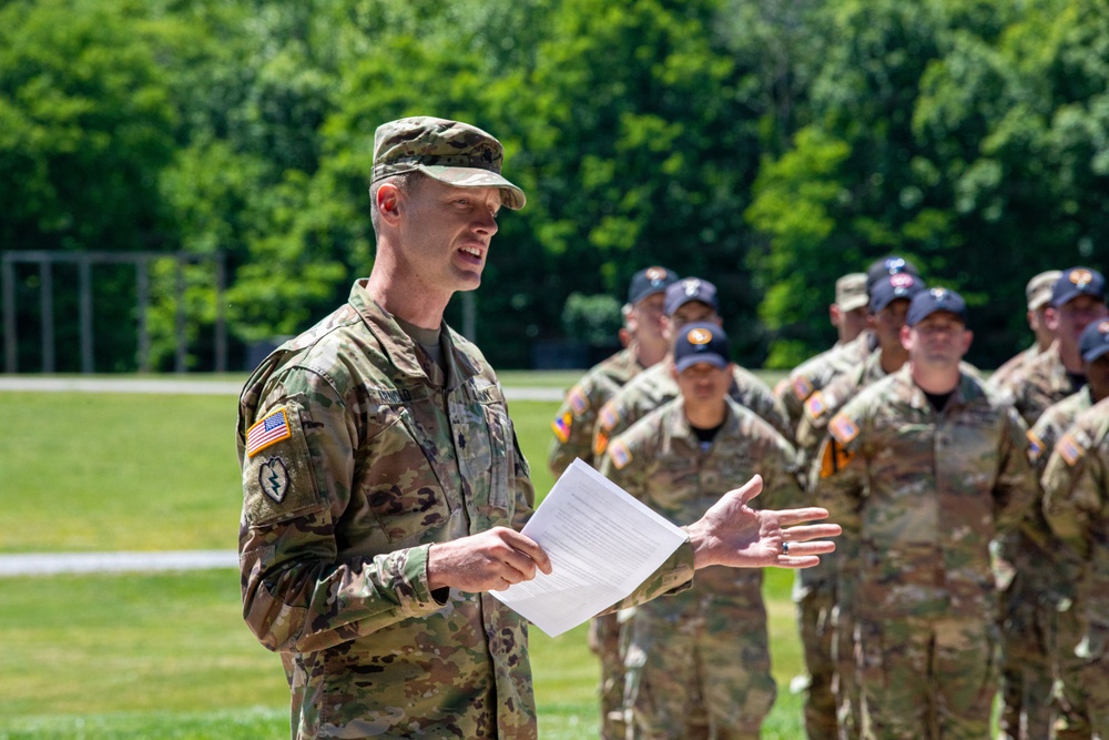 101st TSAAS Change of Command