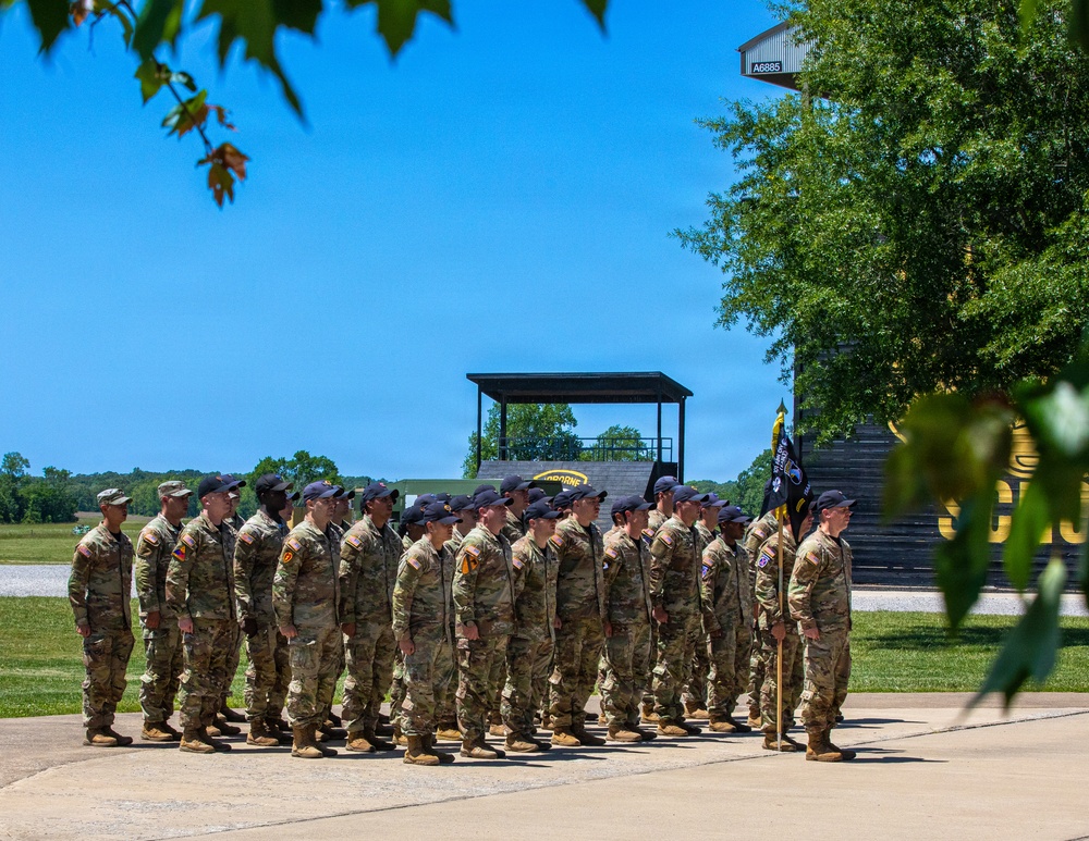 101st TSAAS Change of Command