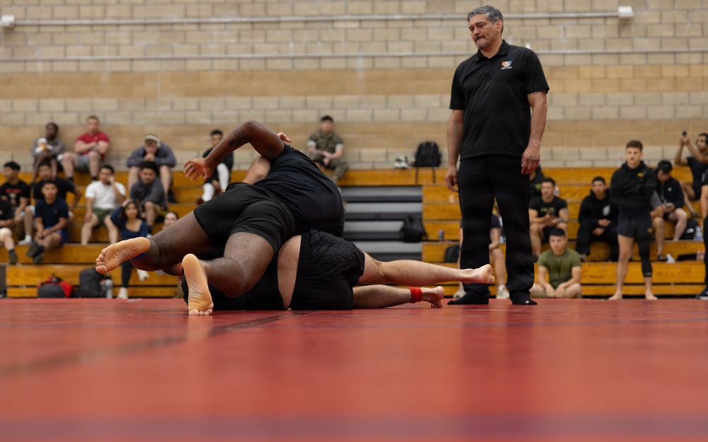 Service Members Compete in the 2026 Commanding General's Cup Individual Grappling Tournament