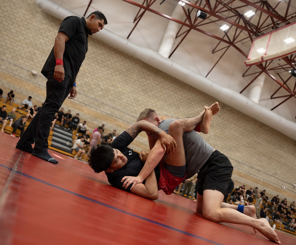 Service Members Compete in the 2026 Commanding General's Cup Individual Grappling Tournament