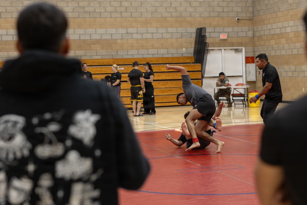 Service Members Compete in the 2026 Commanding General's Cup Individual Grappling Tournament
