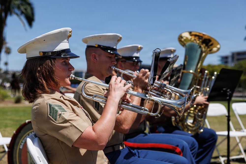 Marine Band San Diego Performs at San Diego Law Enforcement Memorial Ceremony