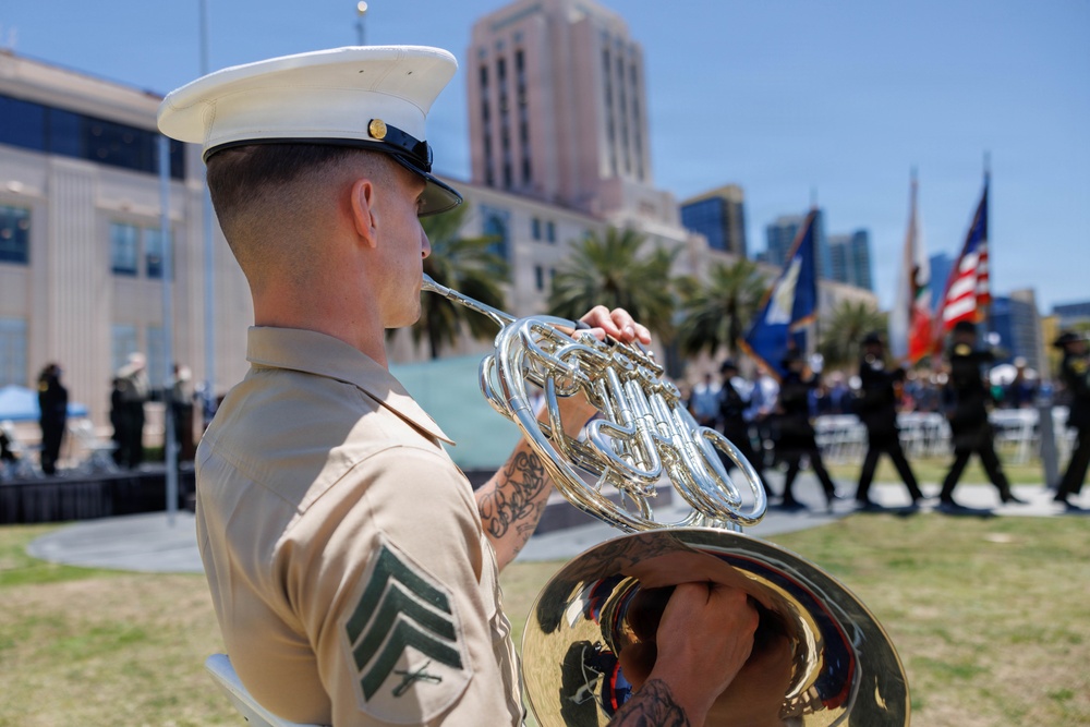 Marine Band San Diego Performs at San Diego Law Enforcement Memorial Ceremony