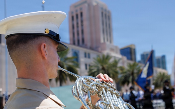 Marine Band San Diego Performs at San Diego Law Enforcement Memorial Ceremony
