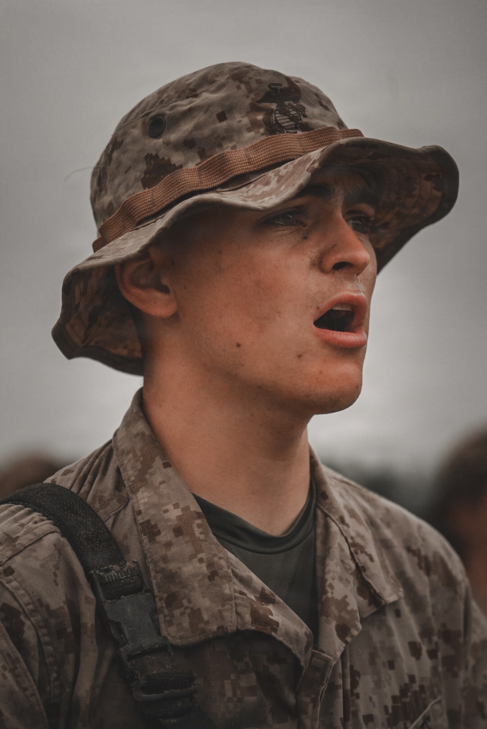 Charlie Company Eagle, Globe, and Anchor Ceremony