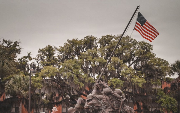 Charlie Company Eagle, Globe, and Anchor Ceremony