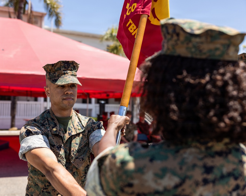 Alpha Company, Headquarters and Support Battalion Change of Command Ceremony
