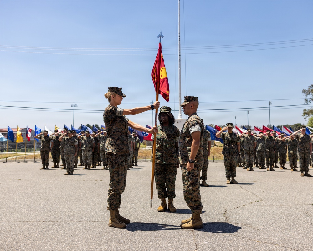 Alpha Company, Headquarters and Support Battalion Change of Command Ceremony