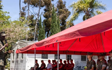 Alpha Company, Headquarters and Support Battalion Change of Command Ceremony