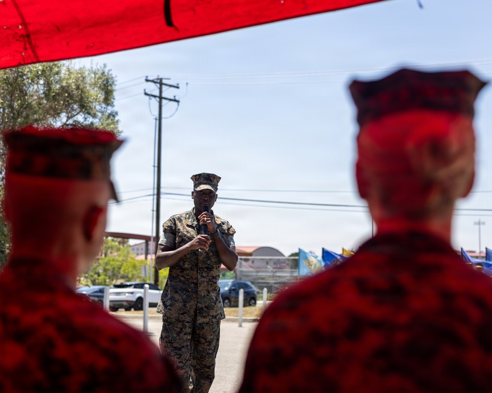 Alpha Company, Headquarters and Support Battalion Change of Command Ceremony