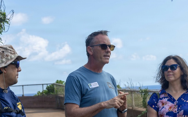 PMRF Leadership Visits Kīlauea Point National Wildlife Refuge
