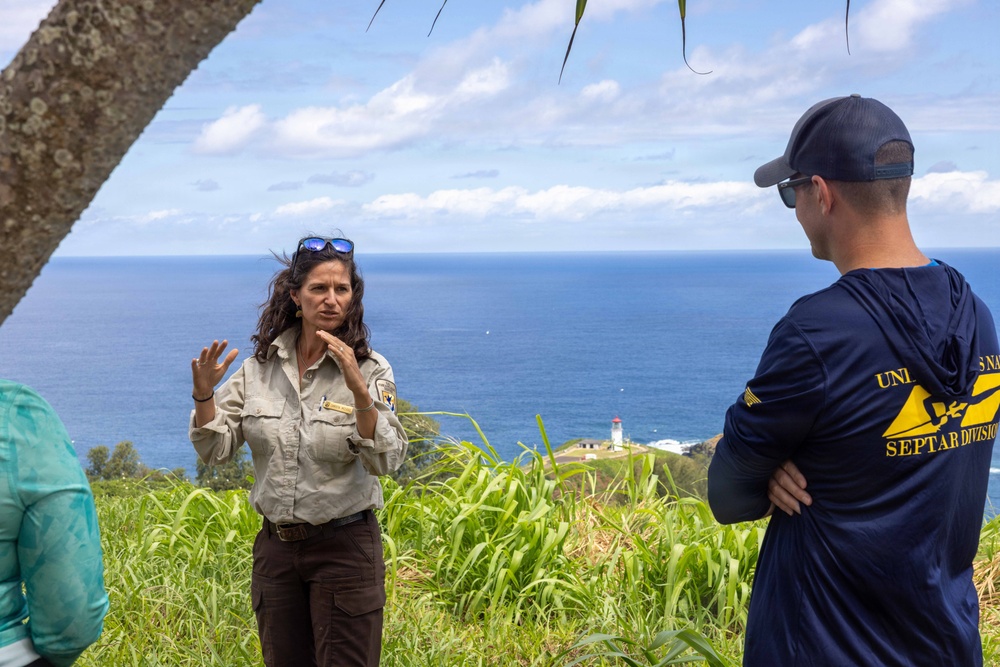 PMRF Leadership Visits Kīlauea Point National Wildlife Refuge
