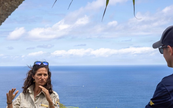 PMRF Leadership Visits Kīlauea Point National Wildlife Refuge