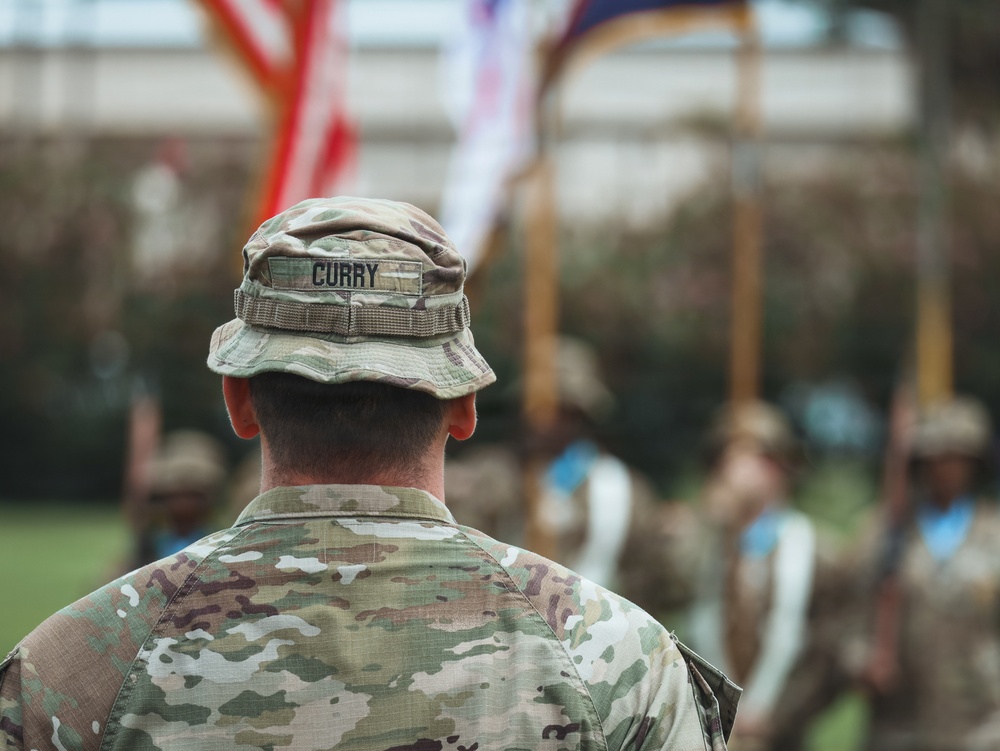 25th Infantry Division Command Sergeant Major Curry Relinquishment of Responsibility Ceremony