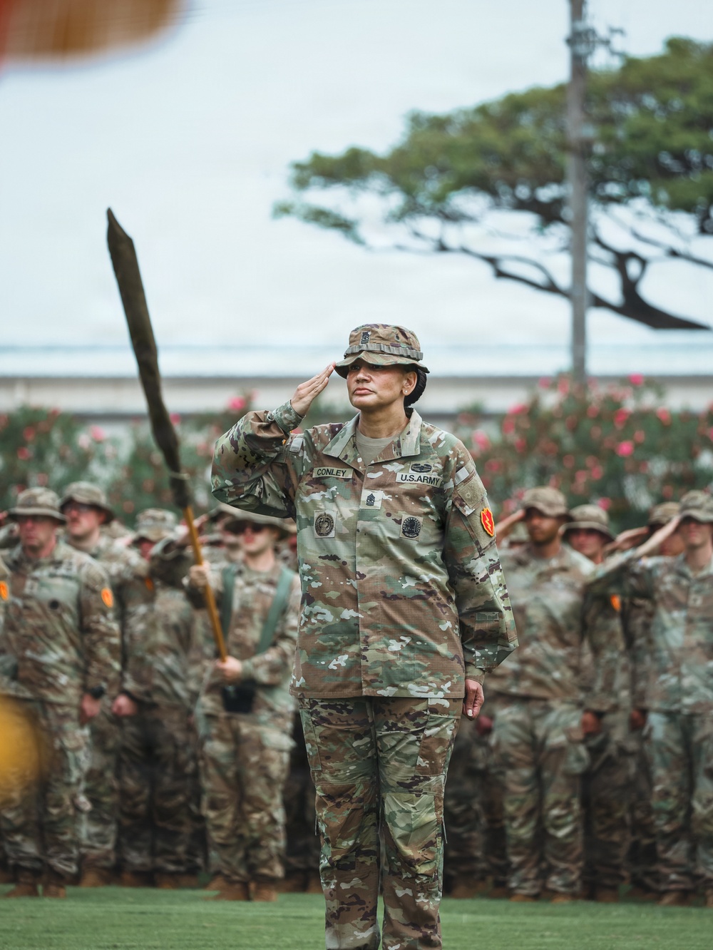 25th Infantry Division Command Sergeant Major Curry Relinquishment of Responsibility Ceremony
