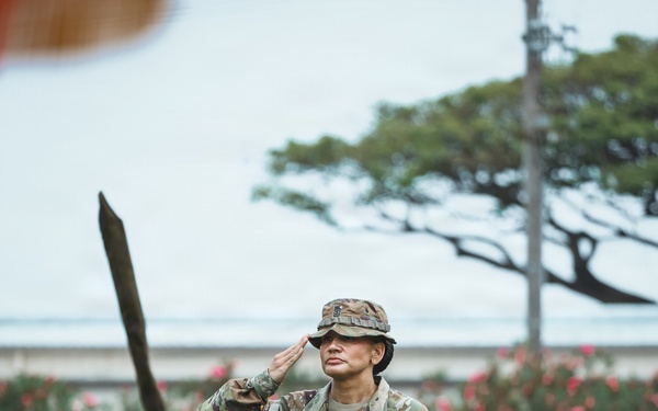 25th Infantry Division Command Sergeant Major Curry Relinquishment of Responsibility Ceremony