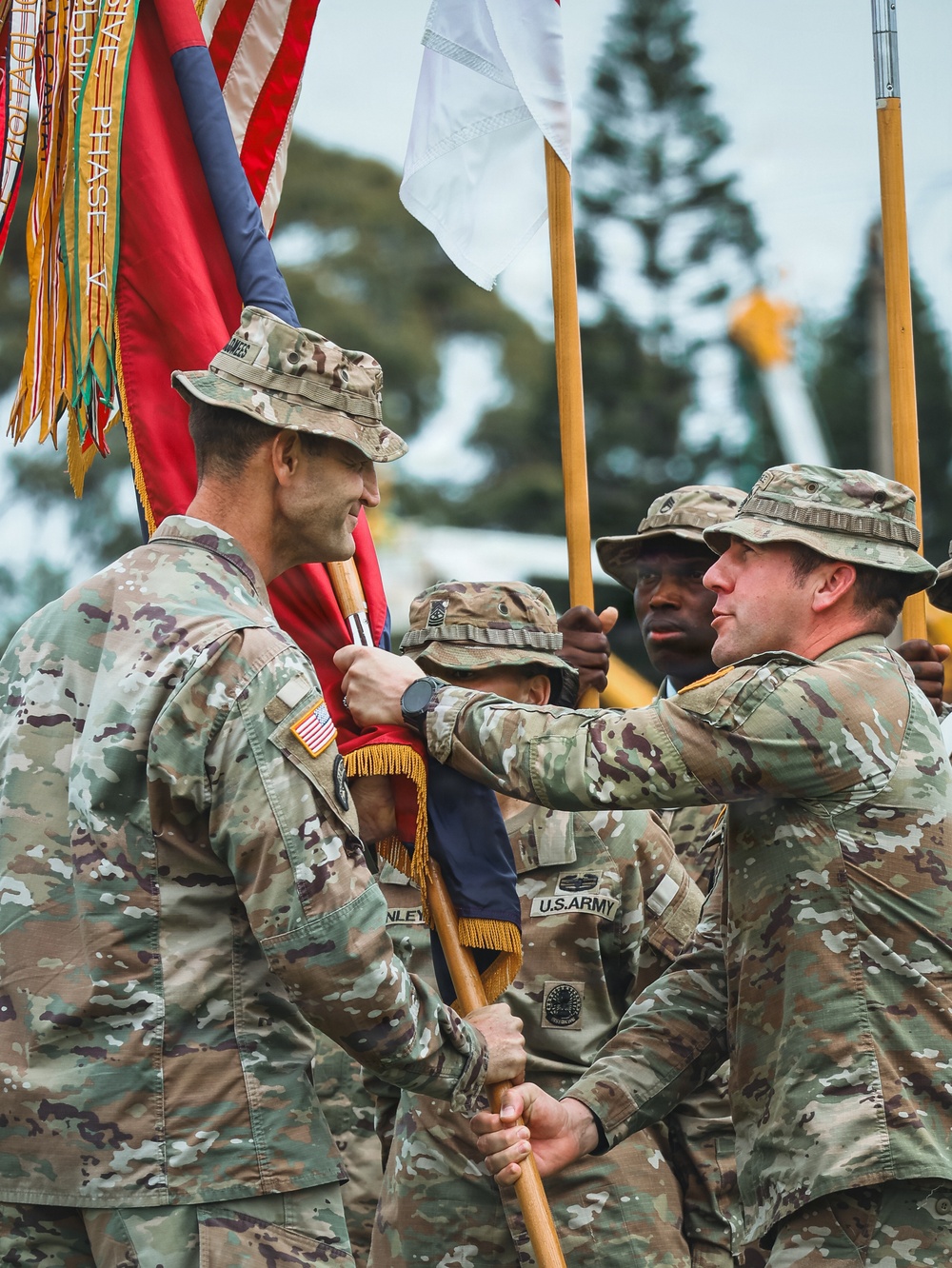 25th Infantry Division Command Sergeant Major Curry Relinquishment of Responsibility Ceremony