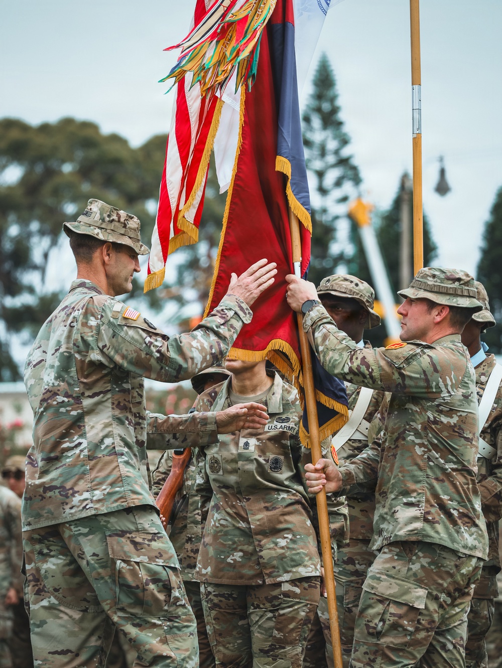 25th Infantry Division Command Sergeant Major Curry Relinquishment of Responsibility Ceremony