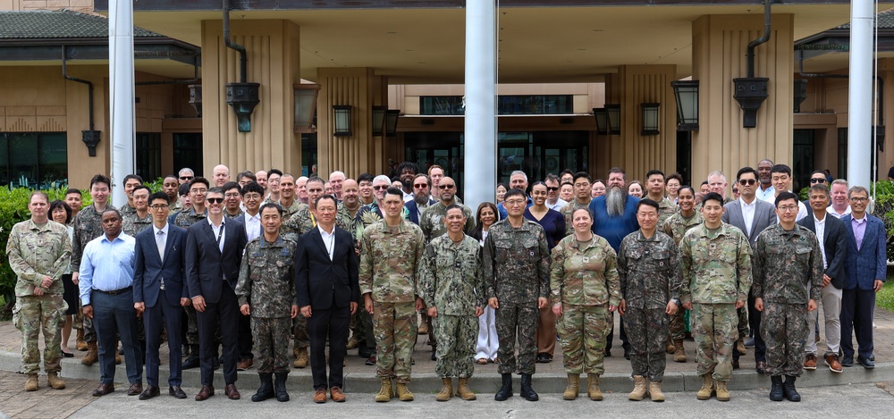 U.S., Republic of Korea interoperability conference group photo