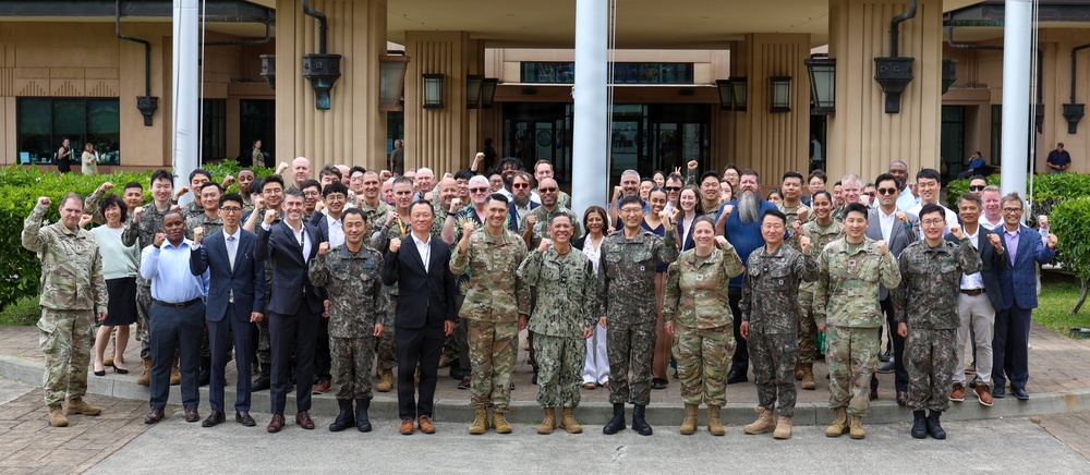 U.S., Republic of Korea interoperability conference group photo