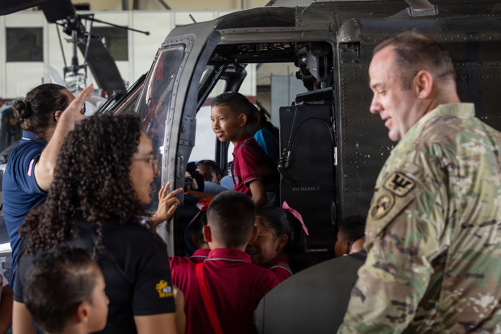 U.S. and Panamanian Partners Inspire the Next Generation Through Aviation Outreach Event