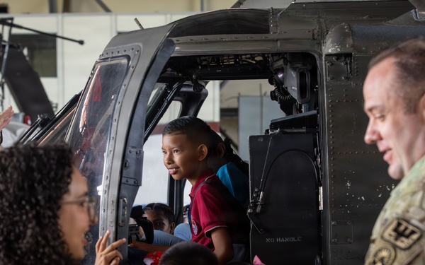 U.S. and Panamanian Partners Inspire the Next Generation Through Aviation Outreach Event