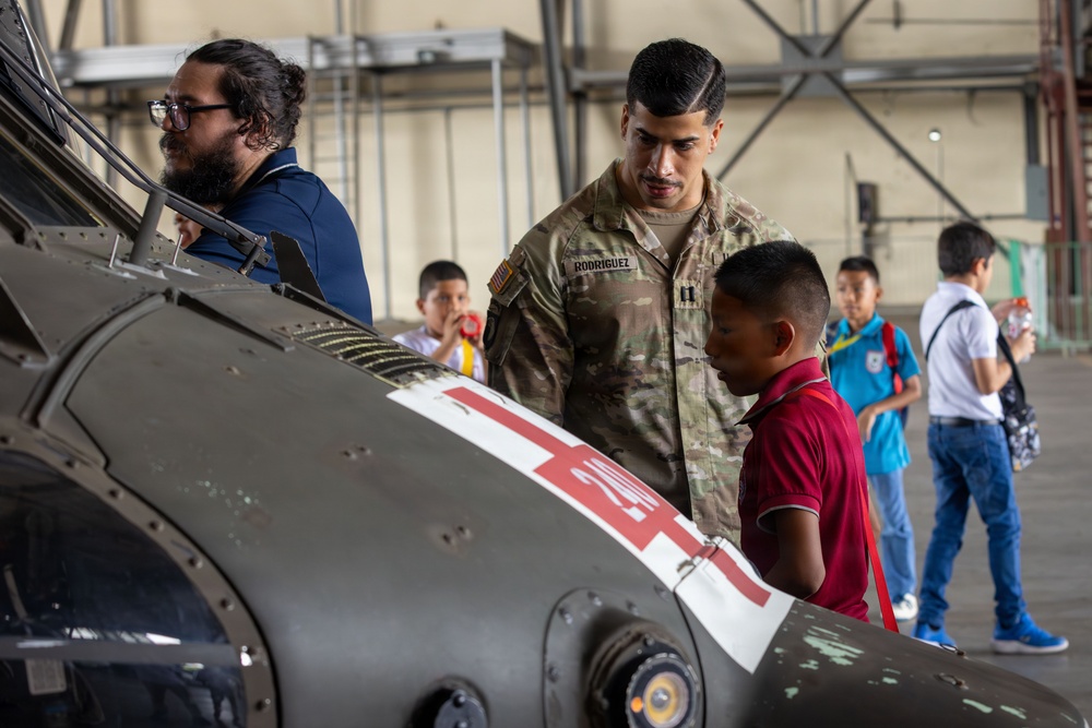 U.S. and Panamanian Partners Inspire the Next Generation Through Aviation Outreach Event