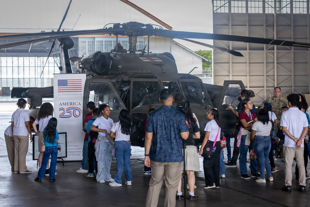 U.S. and Panamanian Partners Inspire the Next Generation Through Aviation Outreach Event