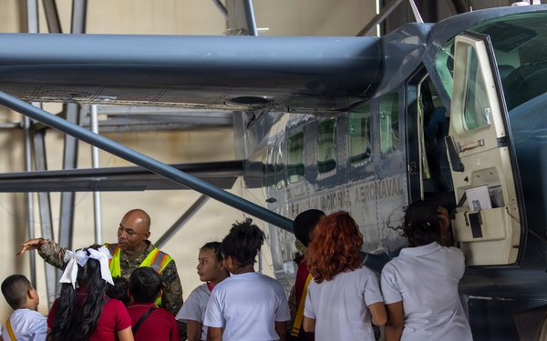 U.S. and Panamanian Partners Inspire the Next Generation Through Aviation Outreach Event