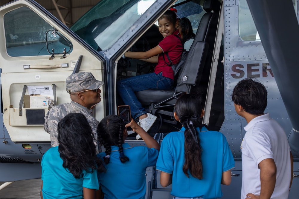 U.S. and Panamanian Partners Inspire the Next Generation Through Aviation Outreach Event