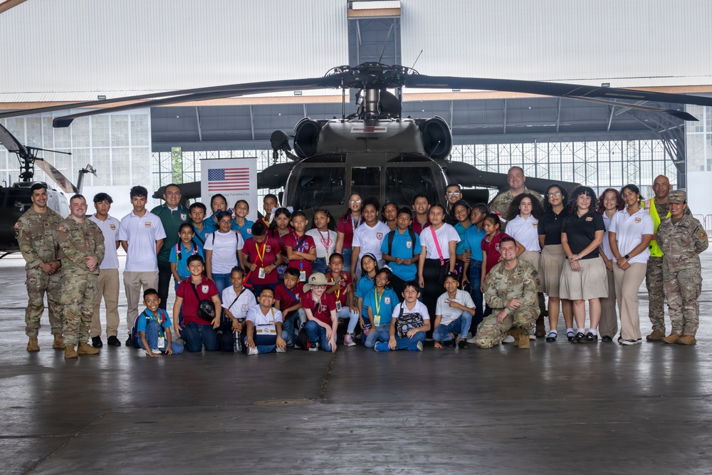 U.S. and Panamanian Partners Inspire the Next Generation Through Aviation Outreach Event