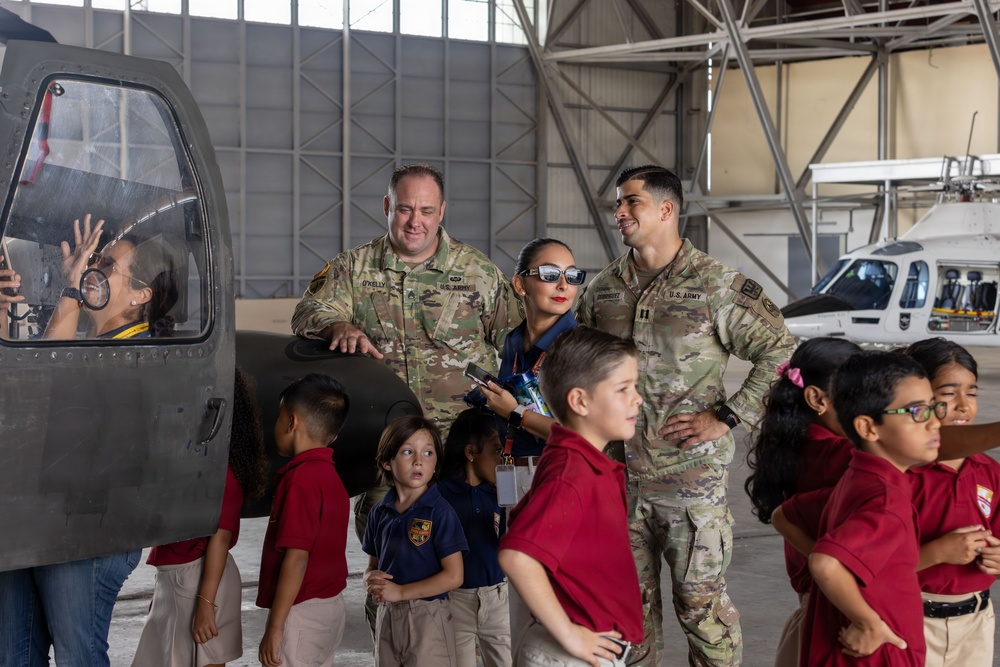 U.S. and Panamanian Partners Inspire the Next Generation Through Aviation Outreach Event